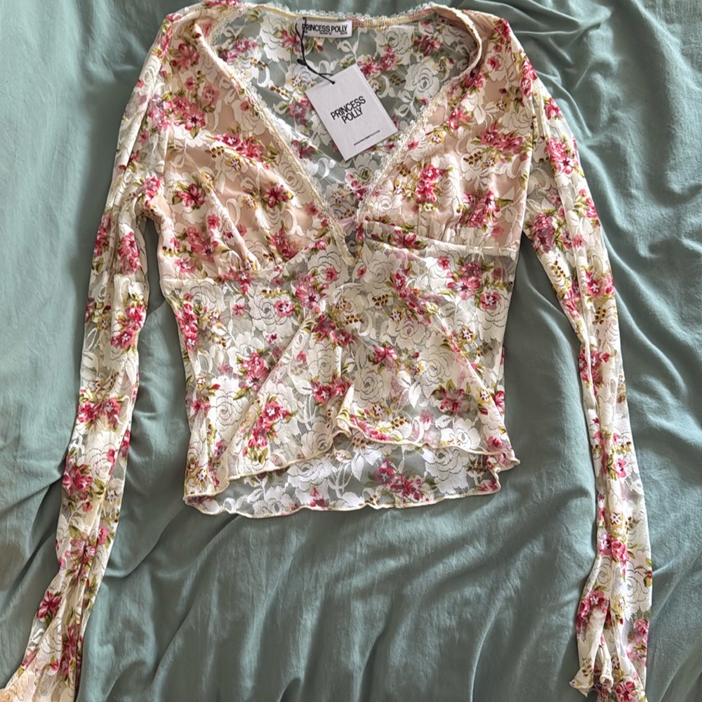 Never worn lace top